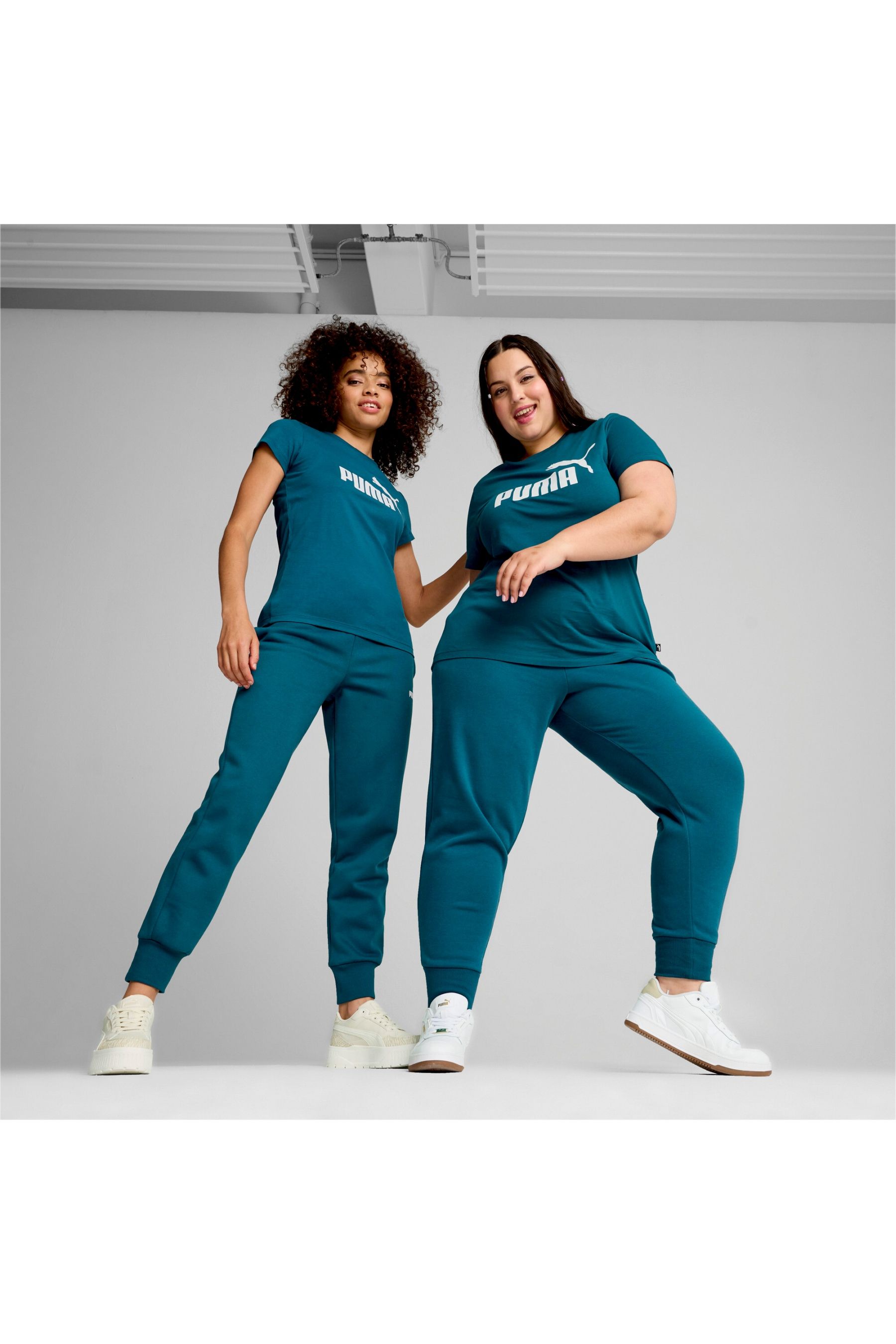 Buy Puma Green Womens Essentials Sweatpants from the Next UK online shop