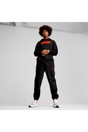 Puma Black Mens F1 ESS Logo Fleece Hoodie - Image 4 of 6