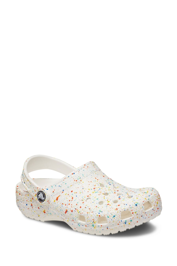 Crocs Paint Splatter Classic Clogs - Image 2 of 5