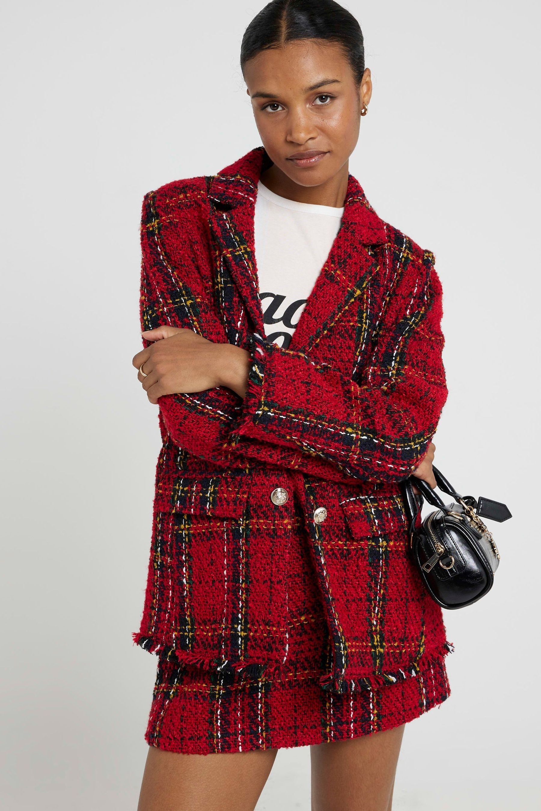 Next tartan blazer 2025