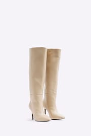 River Island Pink Straight Shaft High Leg Boots - Image 2 of 4