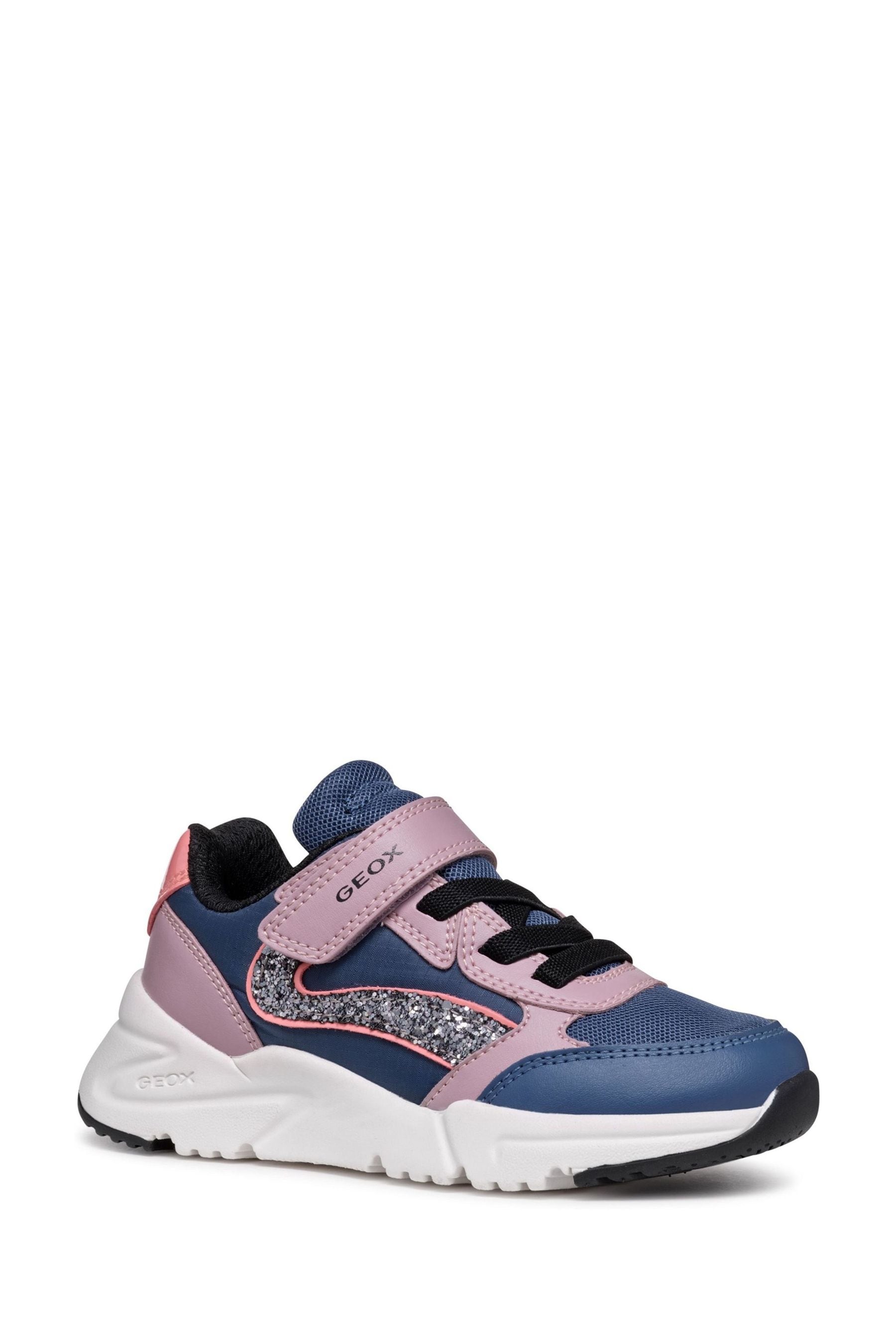 Geox Blue Loftus Sneakers