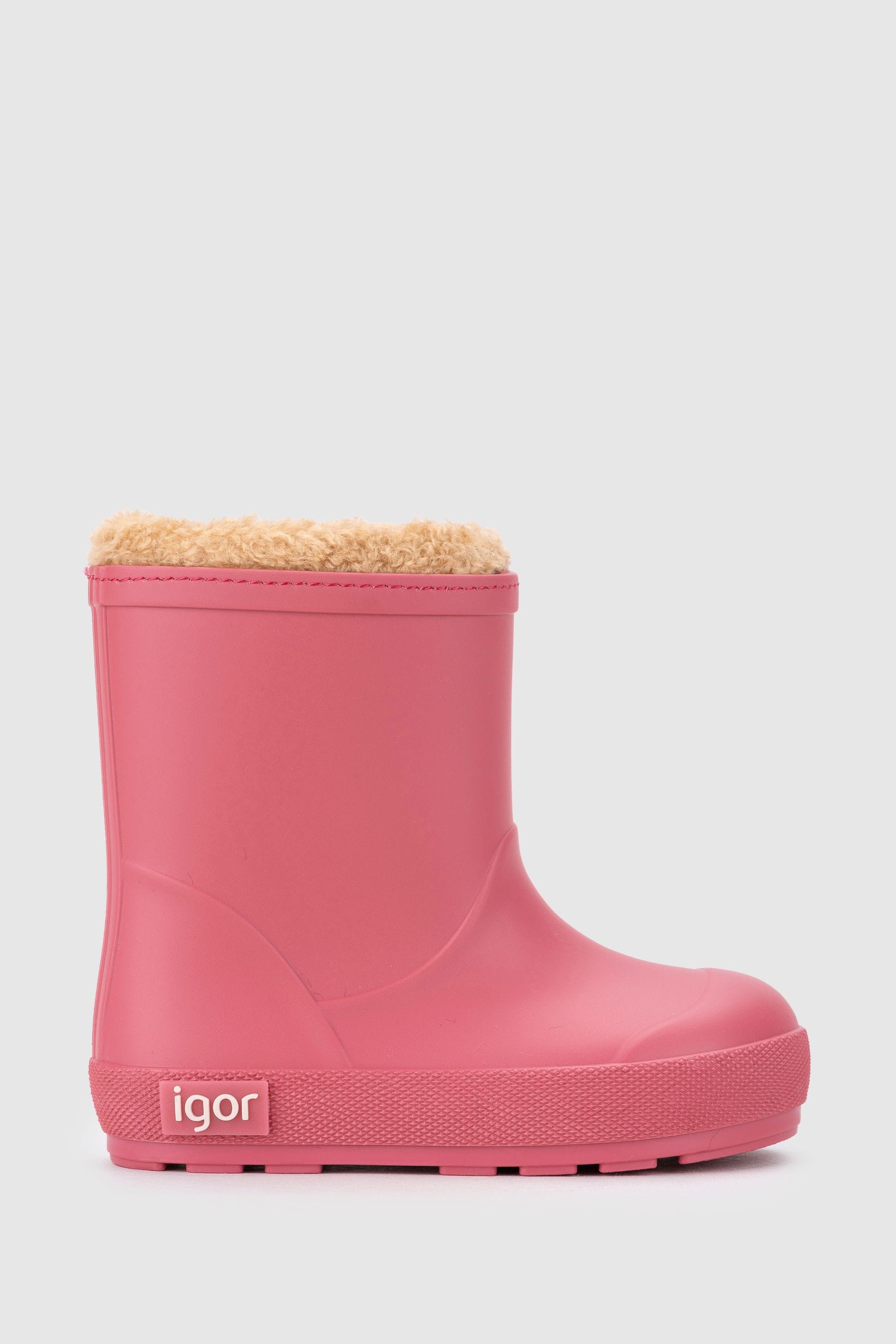 Fur lined kids wellies 2025
