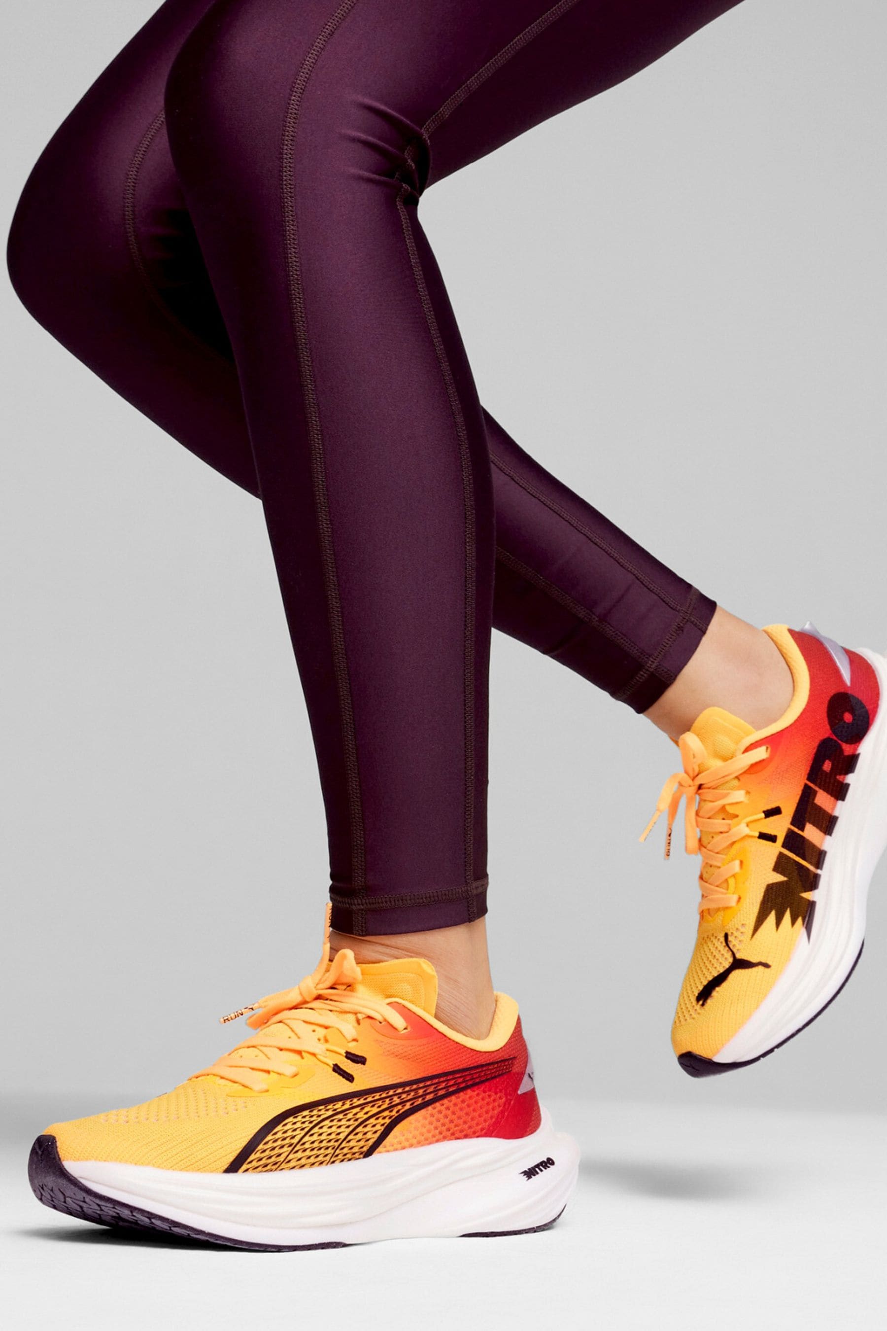 Puma orange leggings store