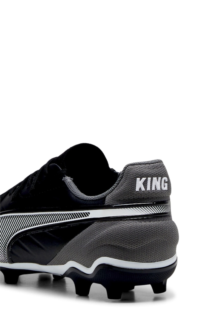 Puma Black Youth Boys KING MATCH FG/AG Football Boots - Image 6 of 6