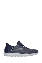 Skechers Blue Summits Key Pace Slip In Shoes - Image 1 of 3