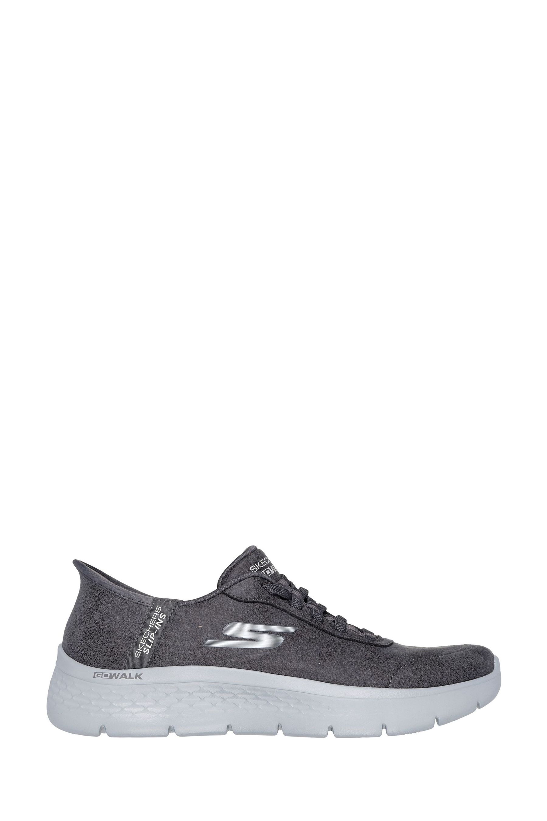 Buy Skechers Grey Go Walk Flex Mali Slip In Trainers from Next Saudi Arabia