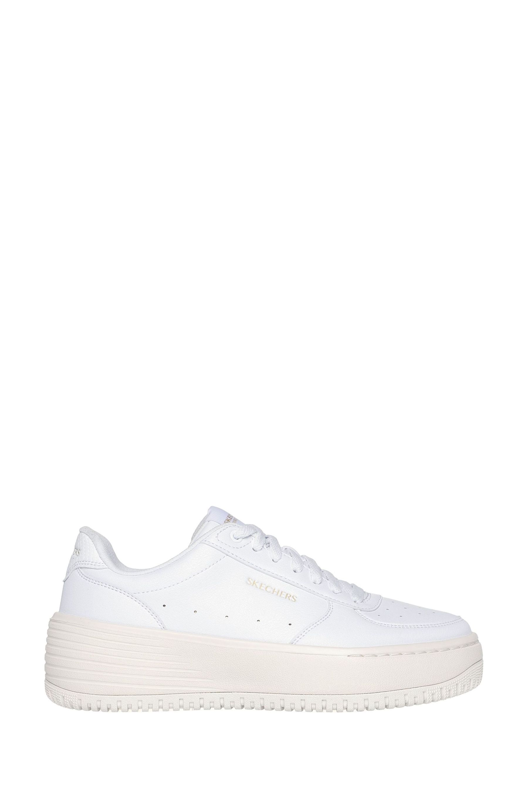 Skechers white lace shoes online
