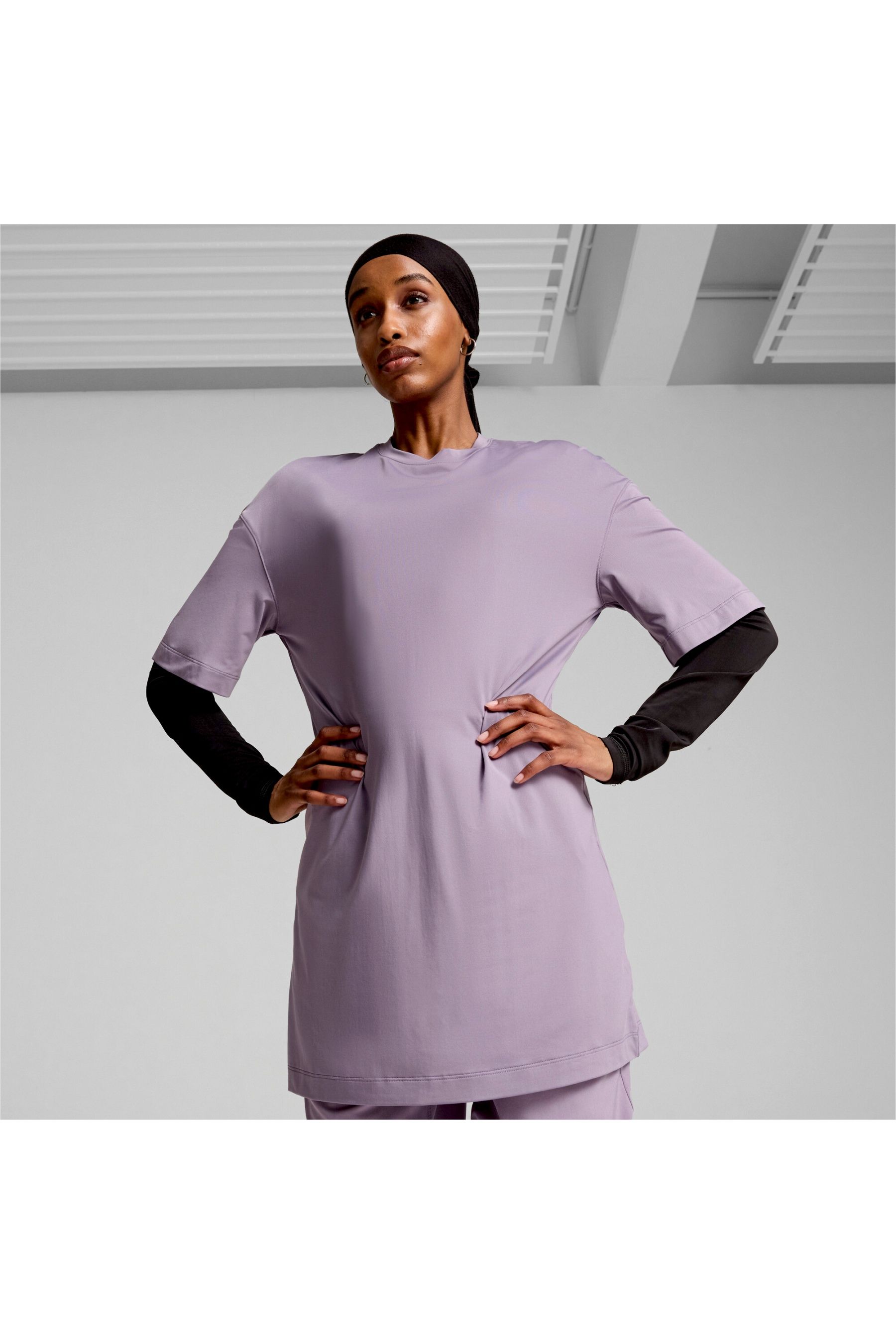 Buy Puma Purple Oversized Womens Modest Training T Shirt from the Next UK online shop