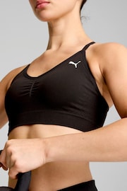 Puma Black Womens Move Shapeluxe Seamless Bra - Image 5 of 6