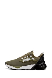 Puma Green Mens Retaliate 3 Running Shoes - Image 2 of 6