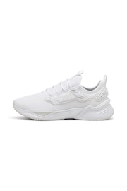 Puma White Mens Retaliate 3 Running Shoes - Image 1 of 6