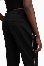 AllSaints Black Atlas Krys Trousers - Image 5 of 8