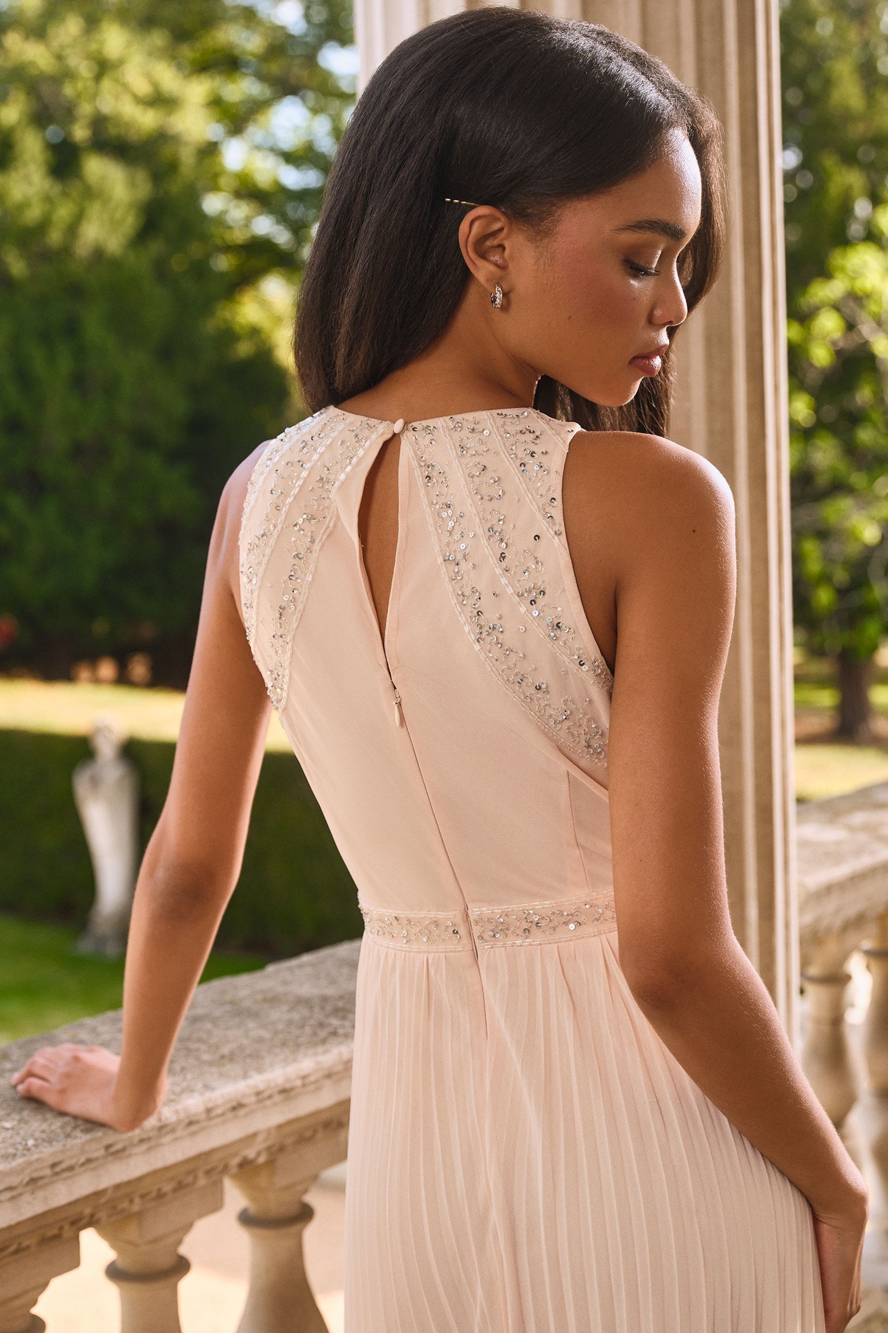 Lipsy blush dress discount
