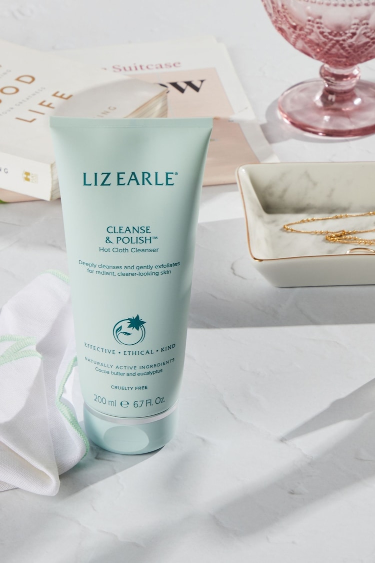 Liz Earle Cleanse & Polish™ Hot Cloth Cleanser 200ml Tube Starter Pack - Image 1 of 1