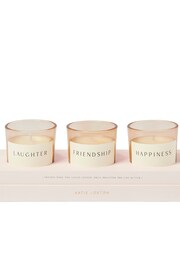 Katie Loxton Pink Friendship Trio Votive Gift Set - Image 2 of 3