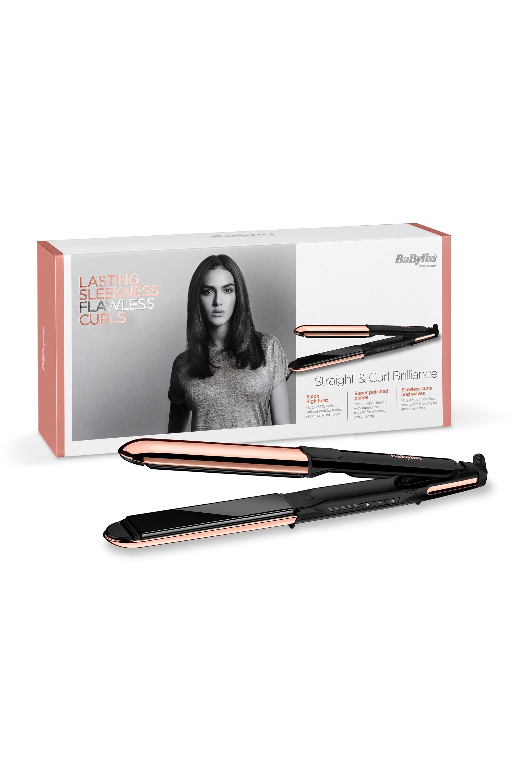 Buy BaByliss Straight and Curl Brilliance Hair Straightener from the Next UK online shop