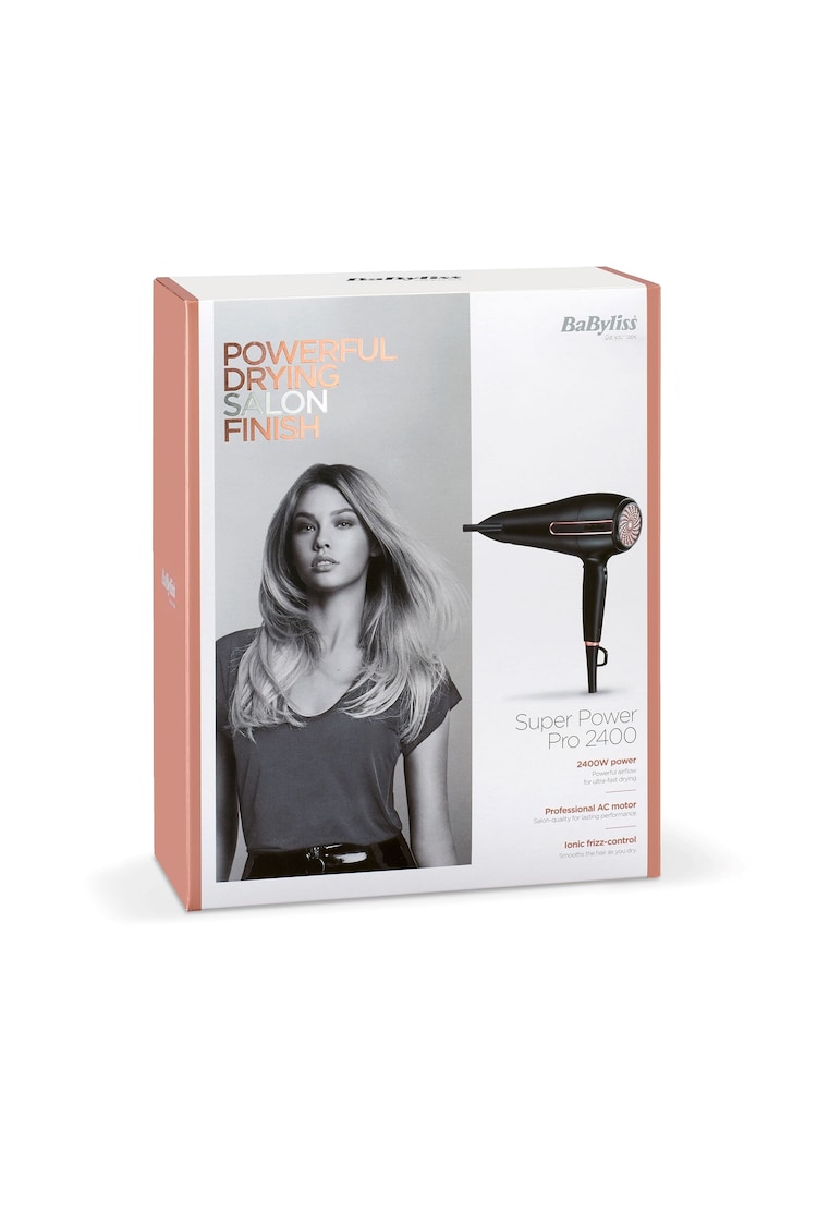 BaByliss Super Power 2400 Hair Dryer - Image 1 of 3