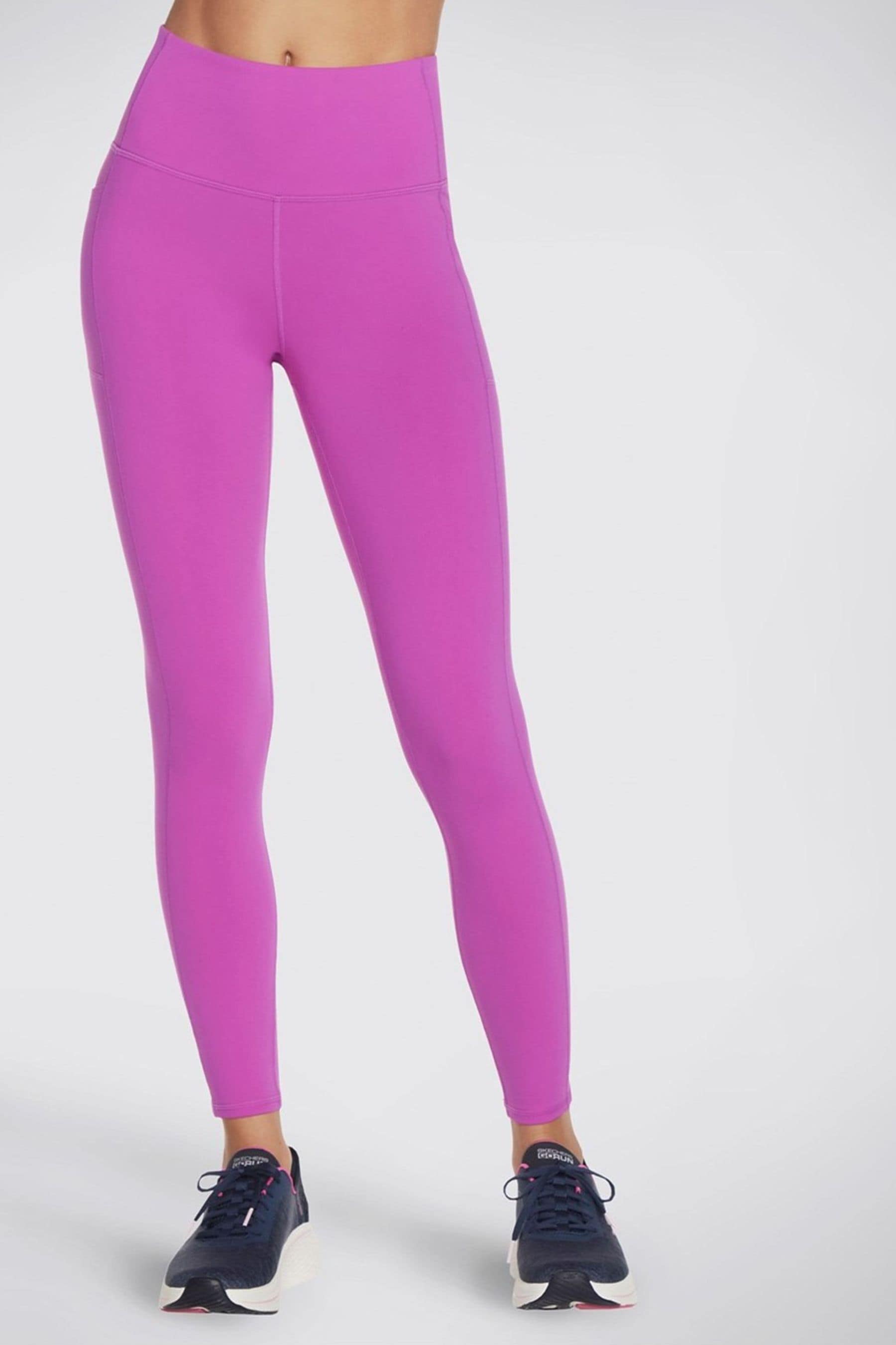 Buy Skechers Dark Purple GOWALK Wear High Waisted Leggings from the Next UK online shop