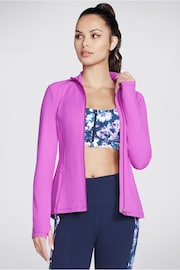 Skechers Purple Gowalk Jacket - Image 1 of 3