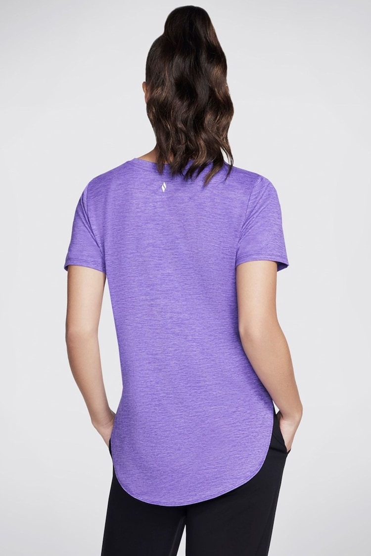 Skechers Light Purple GO DRI Swift Tunic T-Shirt - Image 2 of 3