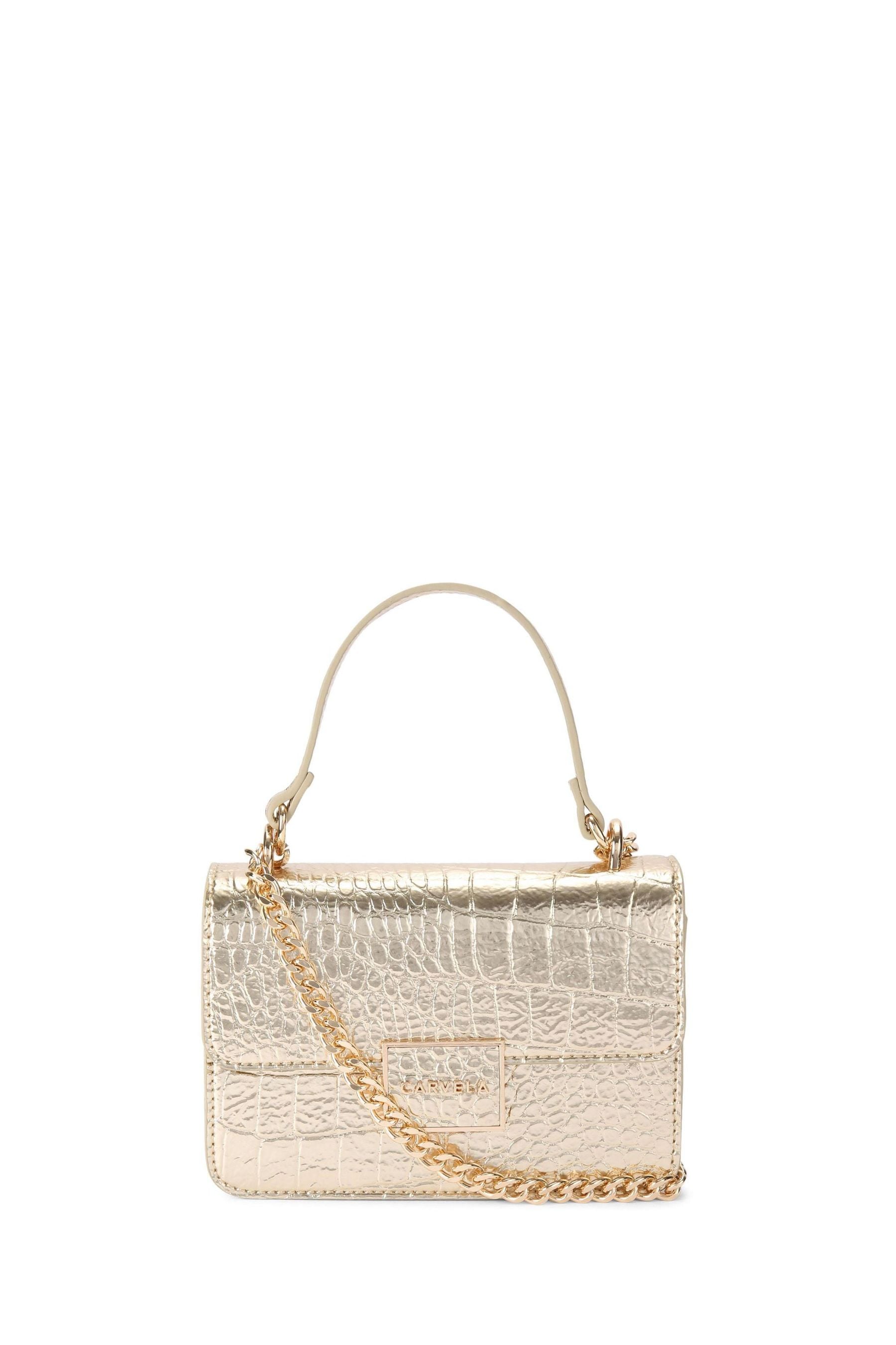 Carvela croc purse store