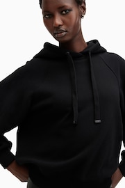 AllSaints Black Dana Hoodie - Image 7 of 8