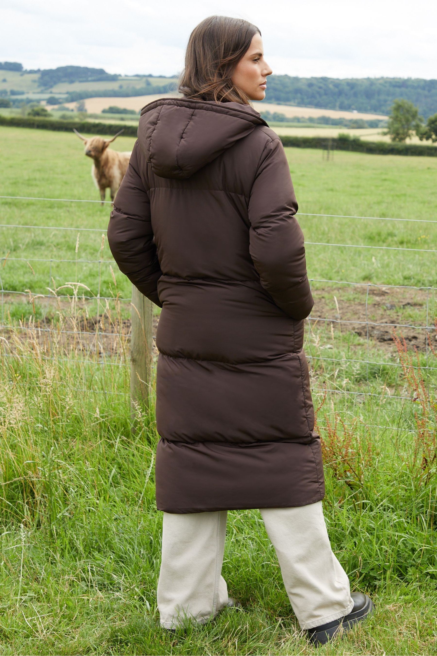 Threadbare puffer coat online