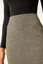 Roman Green Smart Textured Stretch Skirt - Image 5 of 5