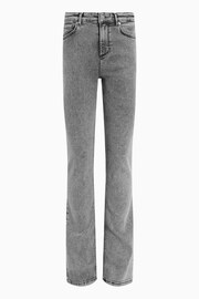 AllSaints Grey Slim Haldan Bootcut Jeans - Image 7 of 7