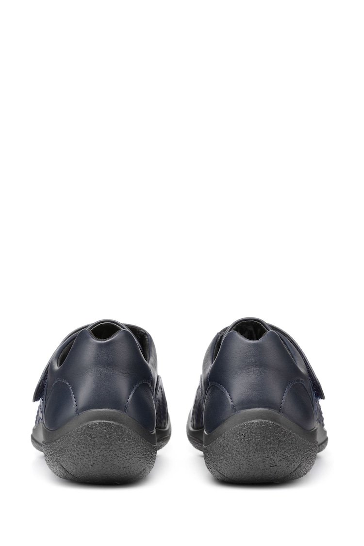 Blue Regular Fit Hotter Black Sugar II Touch Fastening Full Covered Shoes - Image 4 of 4