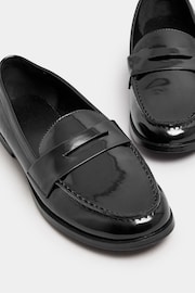 Long Tall Sally Black Patent Loafers - Image 4 of 5