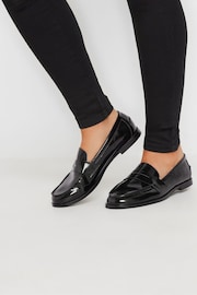 Long Tall Sally Black Patent Loafers - Image 5 of 5