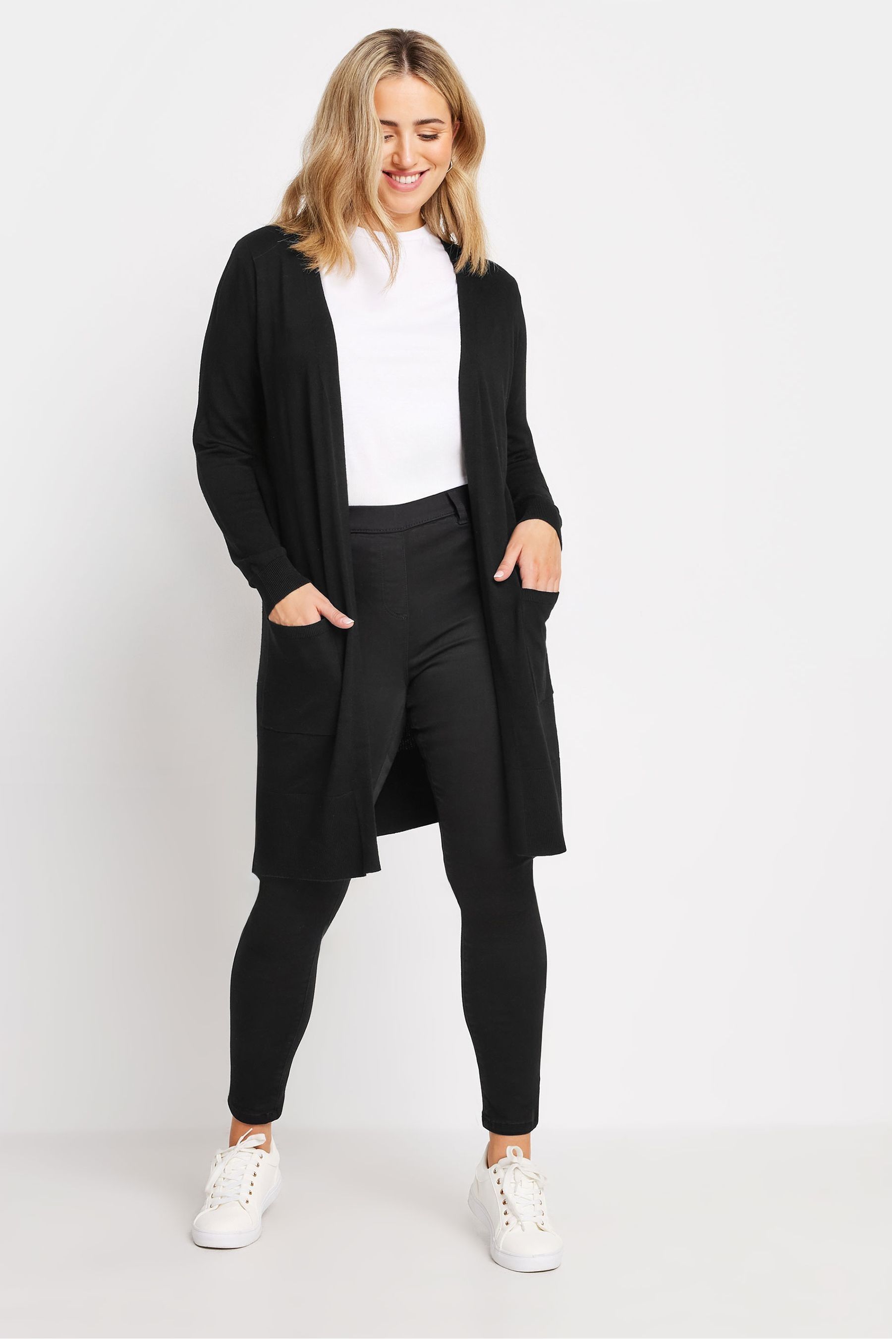 Buy M Co Black Longline Cardigan from the Next UK online shop