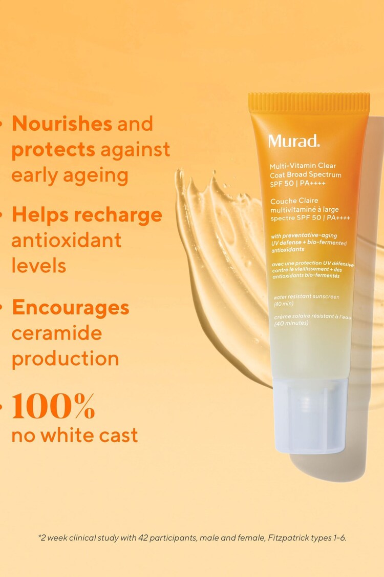 Murad MultiVitamin Clear Coat SPF 50 Moisturiser 50ml - Image 5 of 5