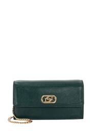 Dune London Green Sapphire Branded Phone Cross-Body Bag - Image 1 of 5