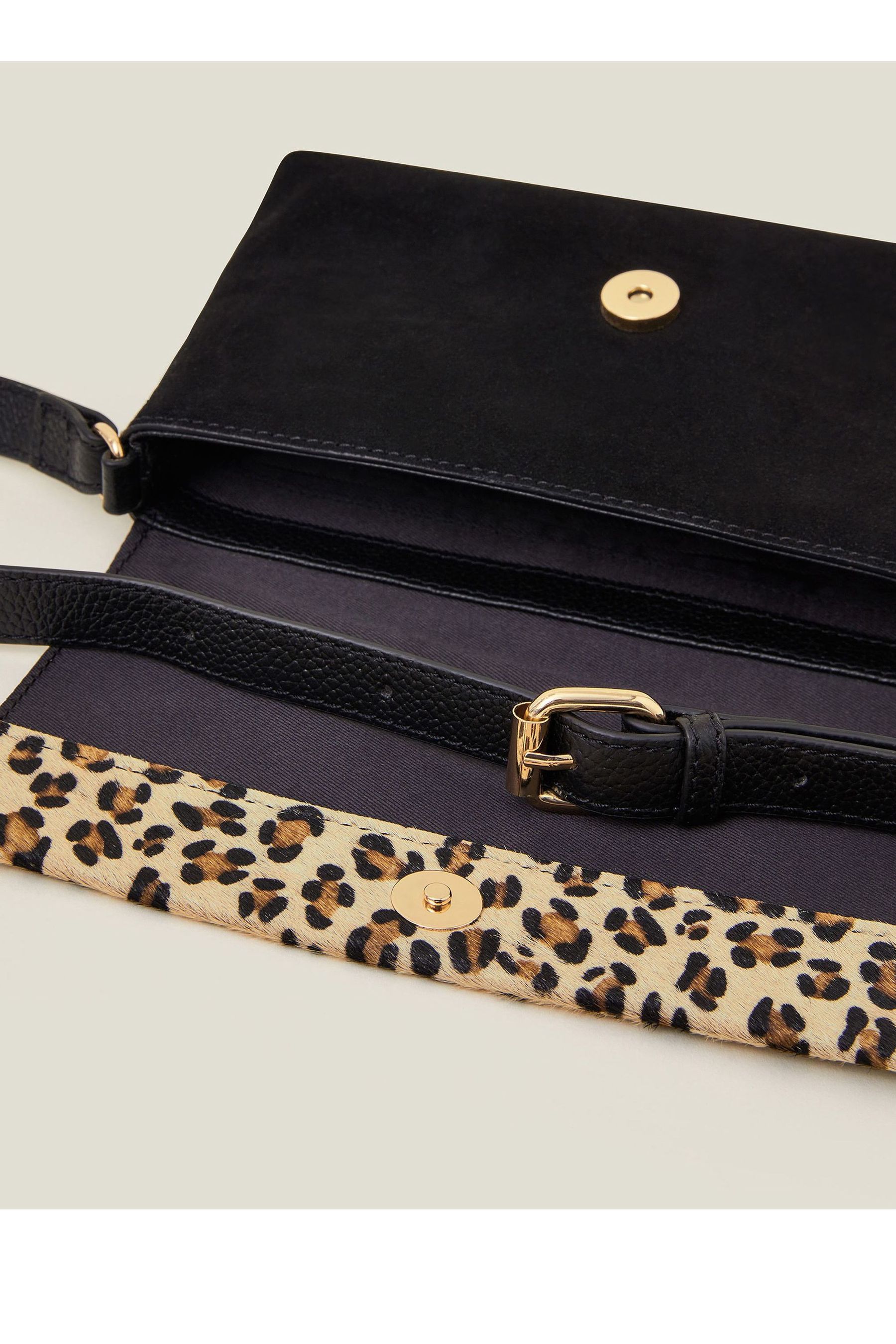 Buy Accessorize Animal Print Small Leather Crossbody Bag from Next Ireland