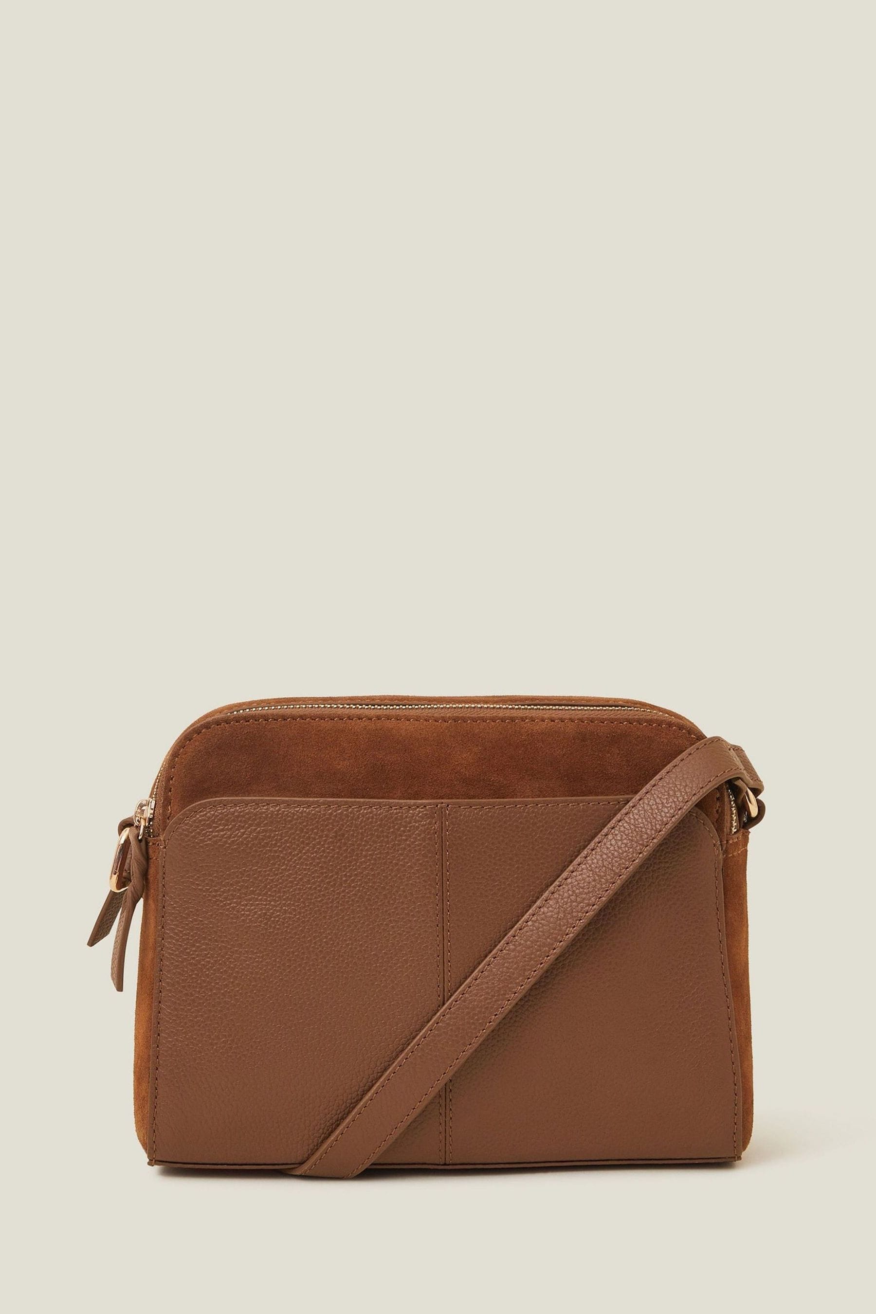 Double zip crossbody wallet hot sale
