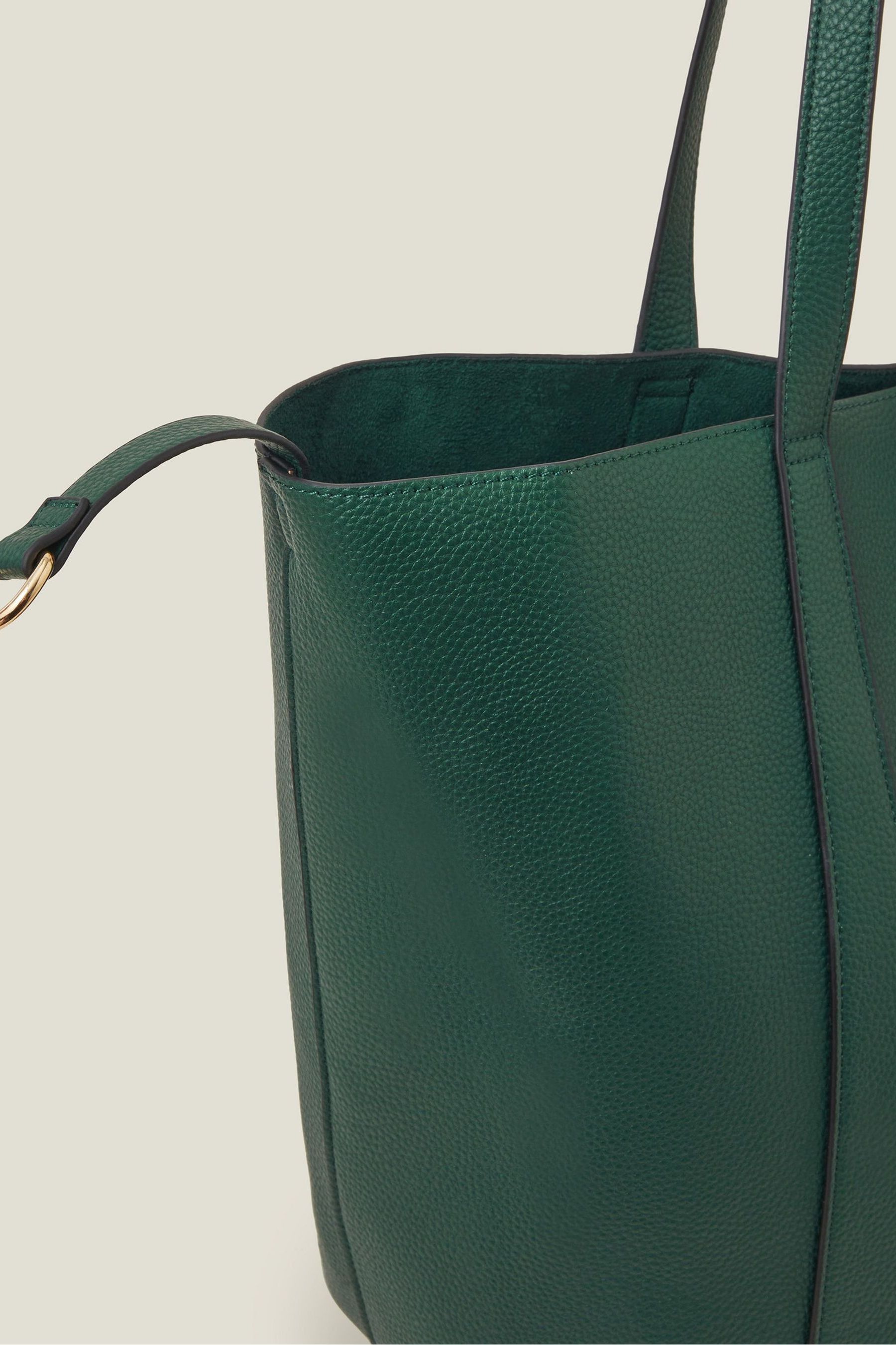 Buy Accessorize Green Soft Faux Leather Shoulder Bag from the Next UK online shop