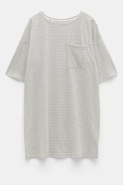 Hush Grey Ezra Striped Jersey Nightdress - Image 5 of 5