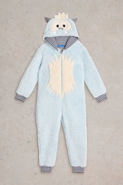 White Stuff Blue Yeti Onesie - Image 1 of 3