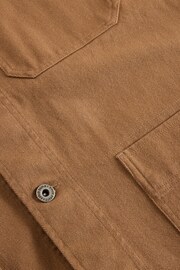 White Stuff Brown Kynman Workwear Jacket - Image 6 of 6