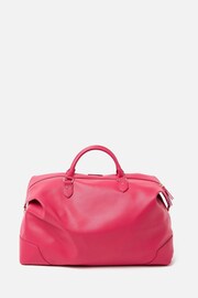 Oliver Bonas Pink Olivia Raspberry Weekend Bag - Image 3 of 7