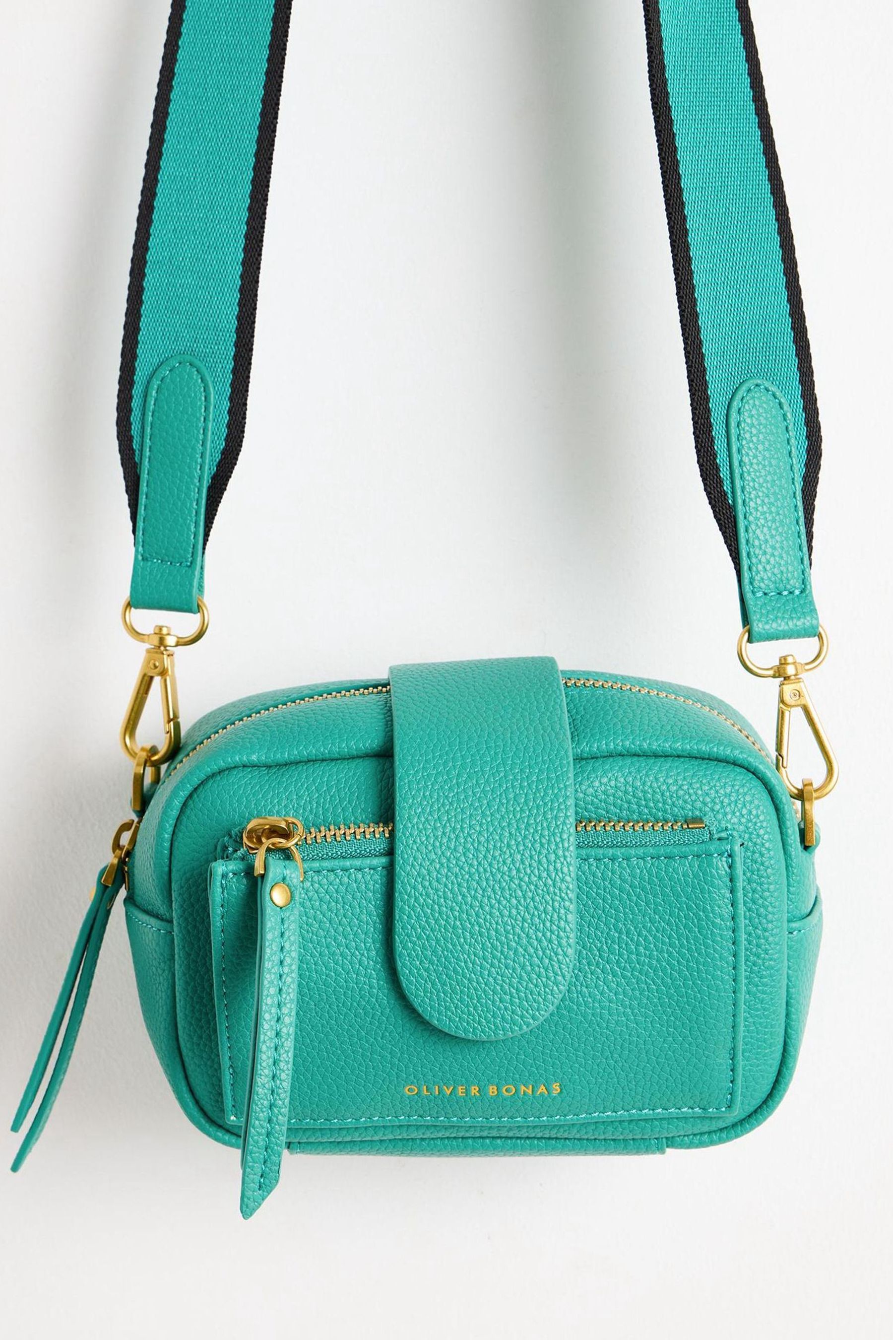 Simen Teal Green Crossbody Bag Large
