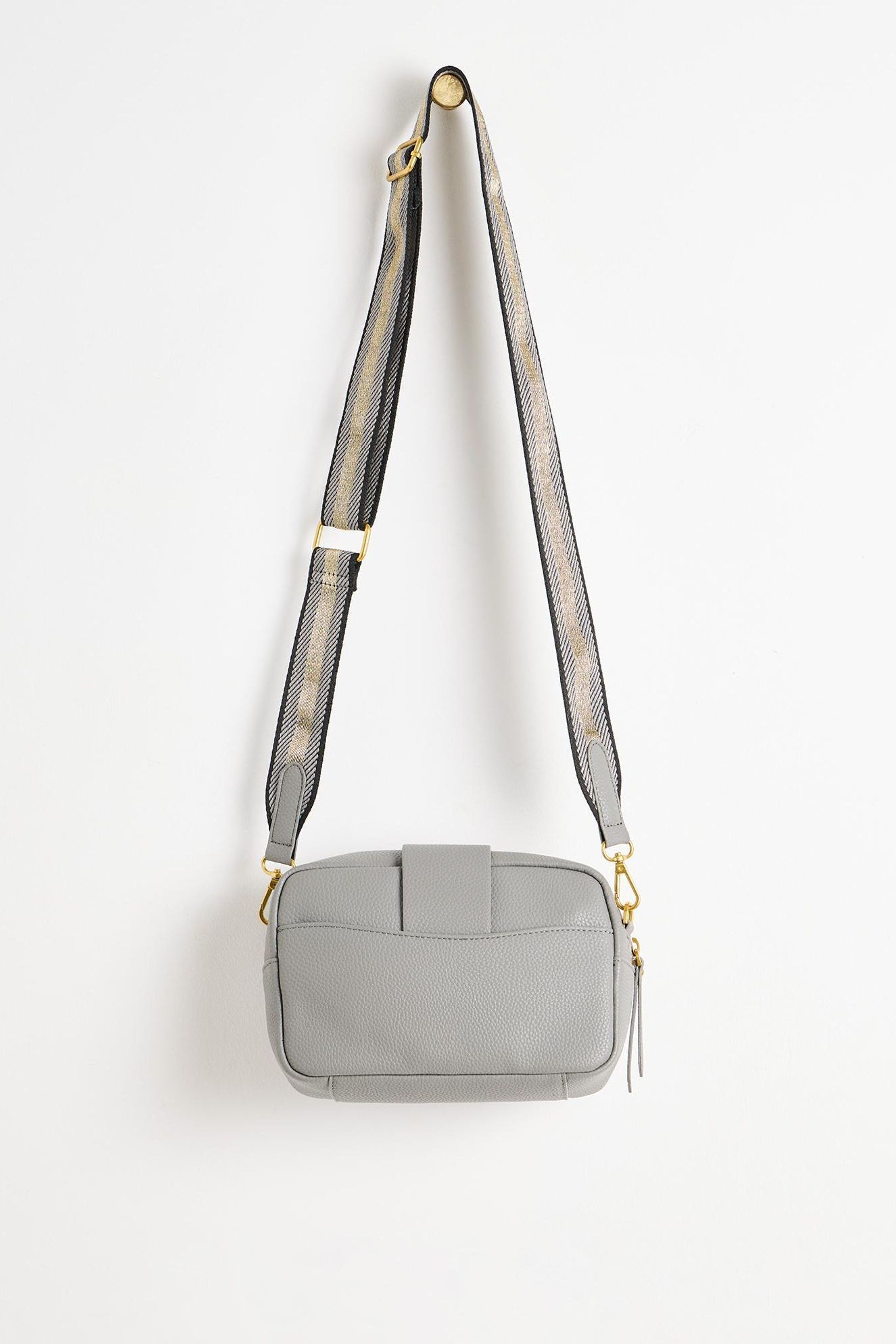 Buy Oliver Bonas Grey Charlee Chevron Cross Body Bag from the Next UK online shop