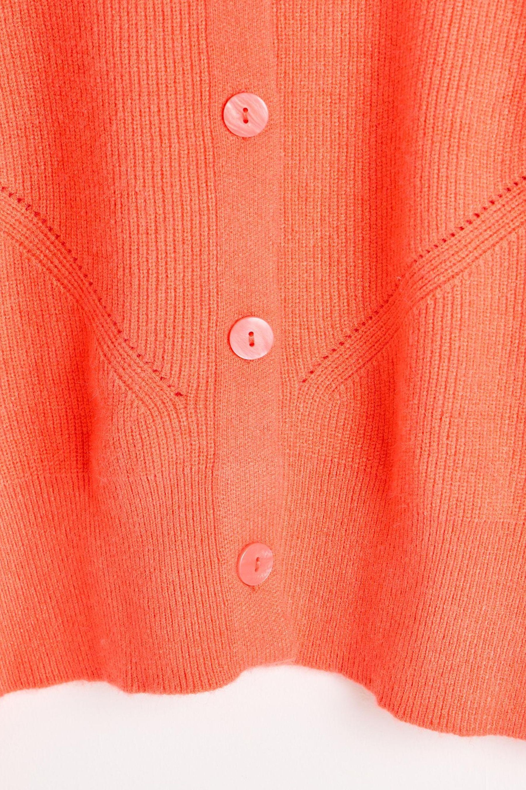Orange cardigan next store