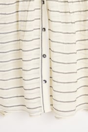 Oliver Bonas White Stripe Shirt - Image 5 of 5