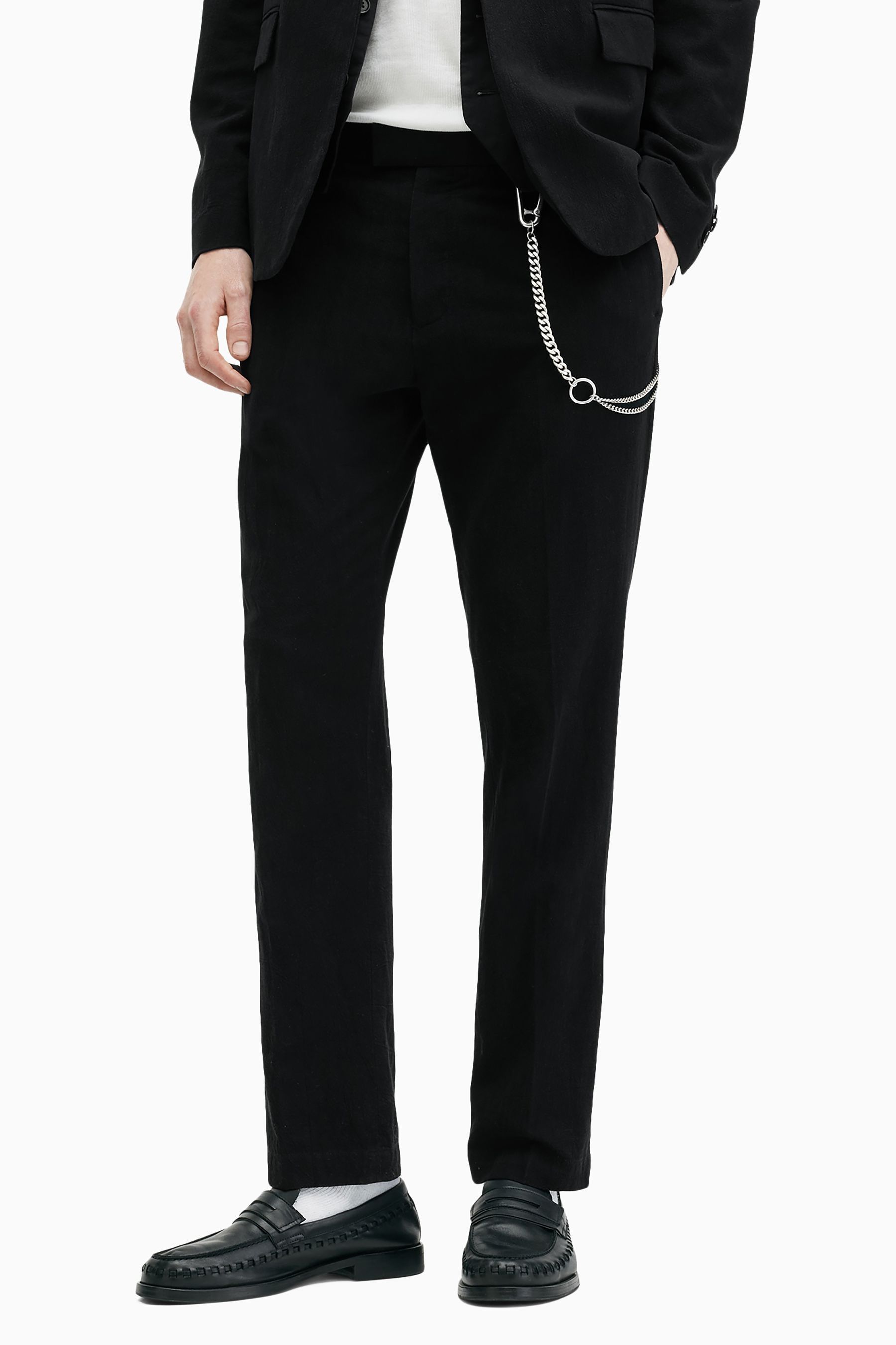 Buy AllSaints Heron 100 Cotton Trousers Next Ukraine