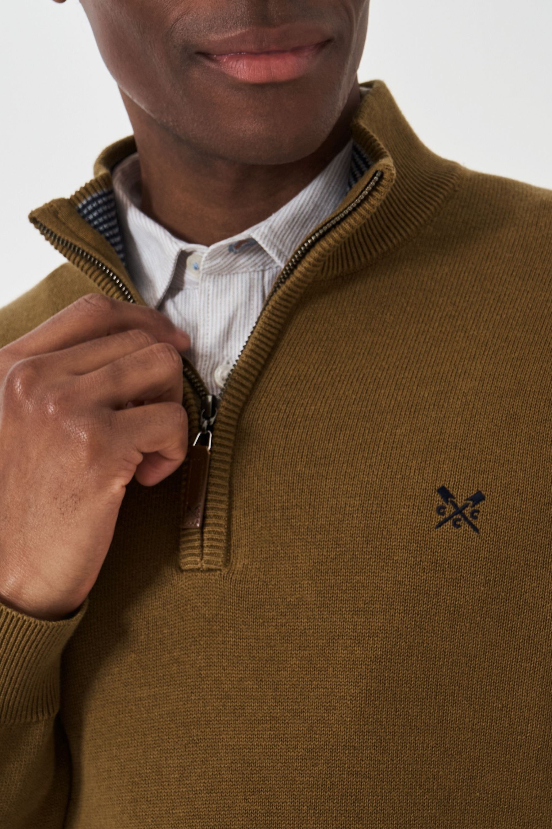Crew clothing zip jumper 2025