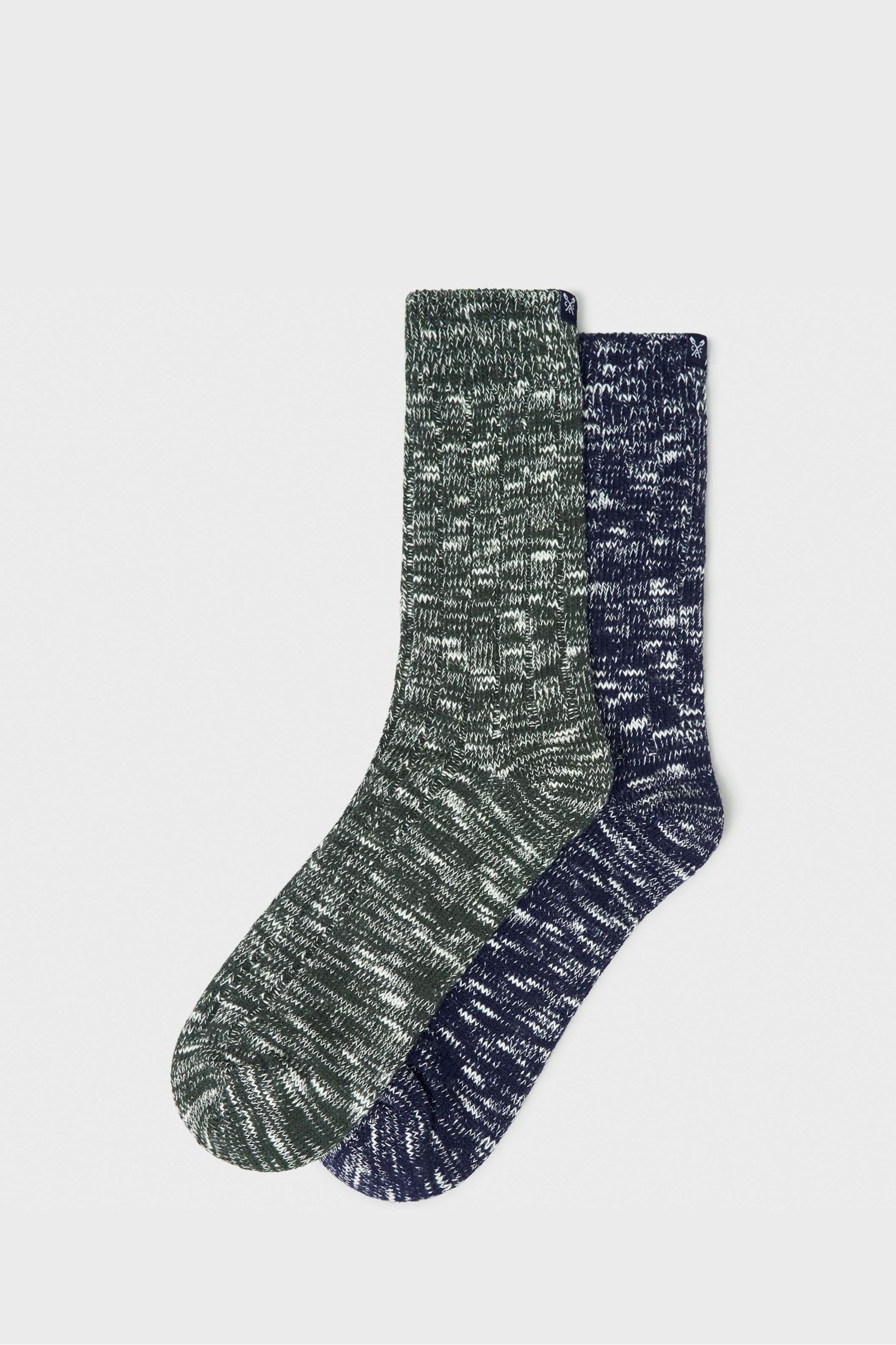 Buy Crew Clothing Company Mouline Boot Socks 2 Pack from the Next UK online shop